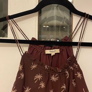 Madewell cute palm tree dress